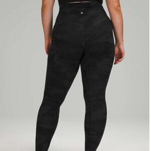 Lululemon Align Pant 28" Heritage 365 Camo Deep Coal Multi